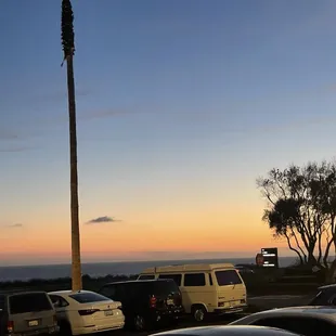 outside