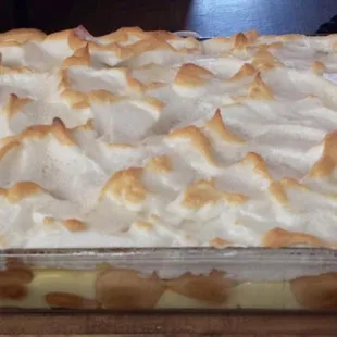 Homemade Banana Pudding