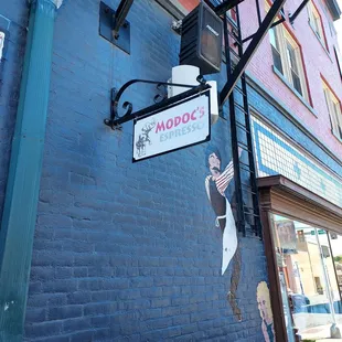 Cool artwork and signage