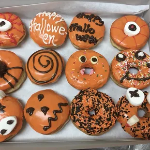 Halloween donuts at modoo