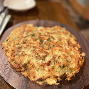 Seafood pancake