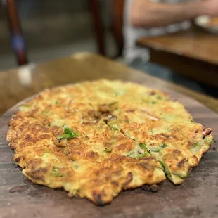 Seafood pancake