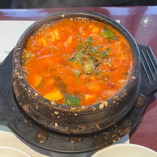Seafood Tofu Soup