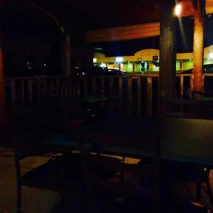 Outdoor seating