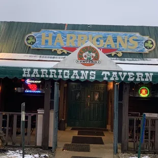 Outside of Harrigans!