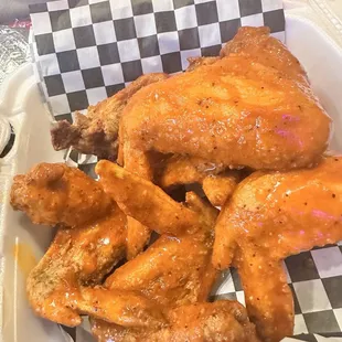 Hot Chicago Style wings. Southside