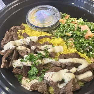 3. Beef Shawarma Plate