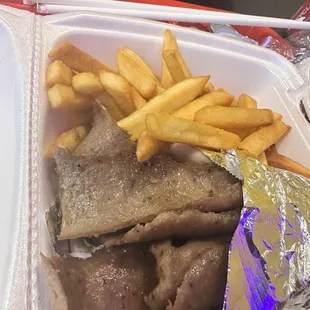 7. Gyro Sandwich Combo