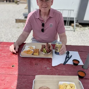 Our lovely lunch at Moe's