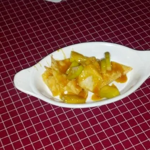 Carmel Apple Nachos.  AKA Delicious.