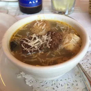 First course was perfect.  Ribolita!