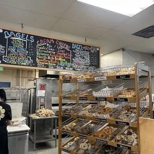Bagel lineup!