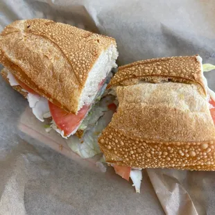 Turkey Provolone Sandwich