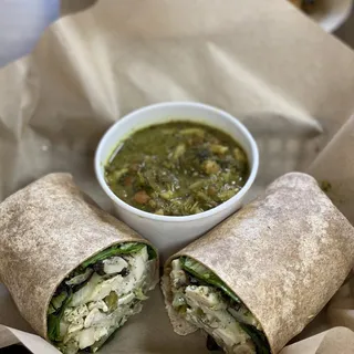 Pesto Chicken Wrap