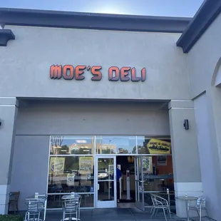 Moe's Deli.