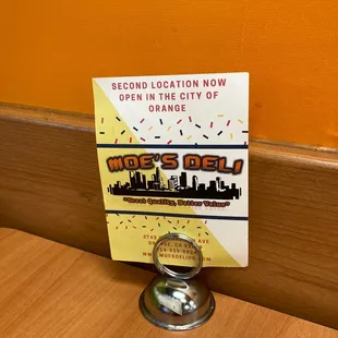 A second location now open in Orange!