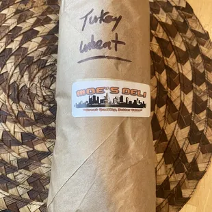 Turkey Sandwich on Wheat