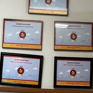 Yelp cred on display!