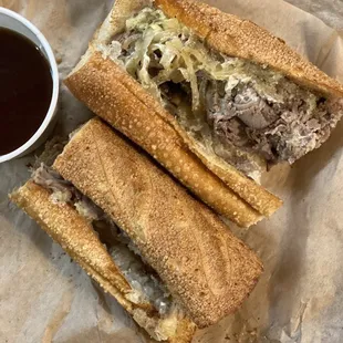 The French Dip Sandwich