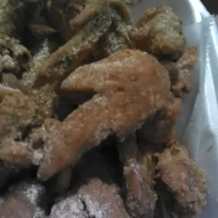 Chicken wings with special seasoning