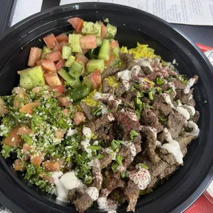3. Beef Shawarma Plate