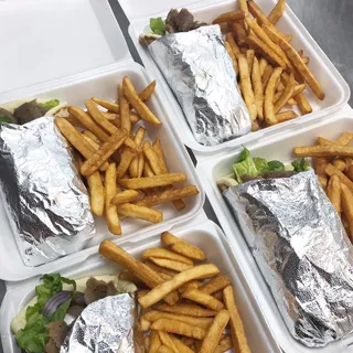 7. Gyro Sandwich Combo