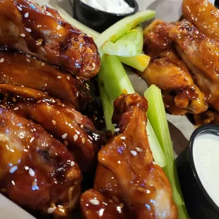 bbq wings, fried chicken, chicken wings, chicken, bbq chicken, food, chicken wings and fried chicken, fried chicken wings, poultry