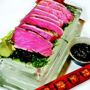 food, sushi and sashimi