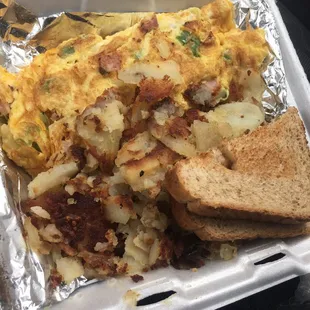 Western omelette.