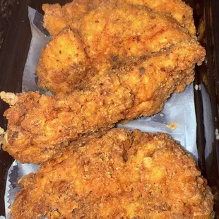 Halal fried CHICKEN TENDERS
