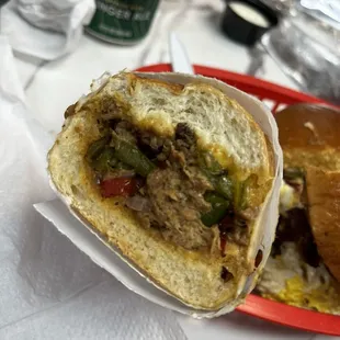 CHEESE STEAK OF BRISKET BEEF