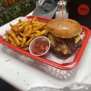 BACON CHEESE BURGER combo