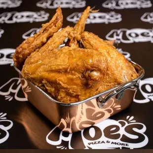 The first picture here is what Moe has listed on Menu is what I thought I was going to receive. 2nd pic is what I got for 13.00