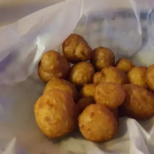 Deep fried mushrooms