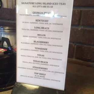 Long Island specials