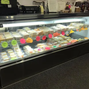 Lots of smoked cheeses!