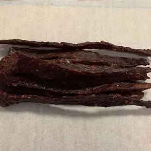 Mouth watering beef jerky