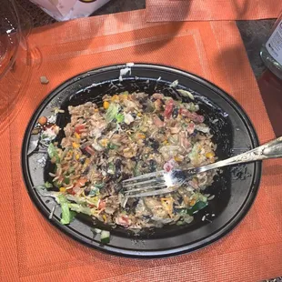 Over saucy, sorta like a soup