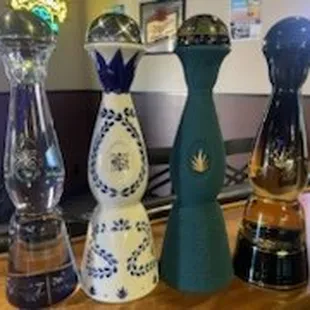 The Tequila tasting menu!