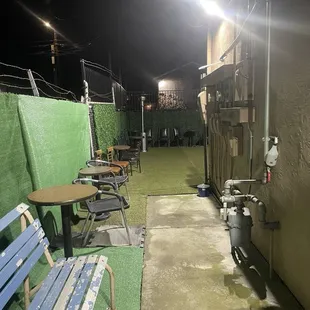 Outside patio entrance