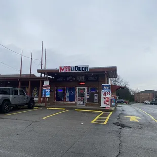 the outside of the store