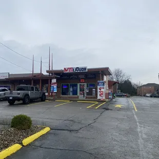 the outside of the store