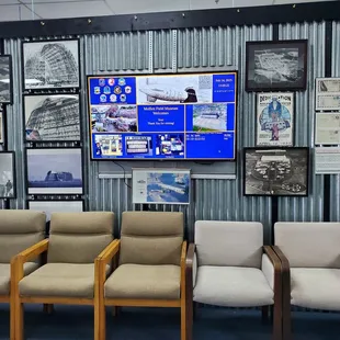 Museum exhibits/displays