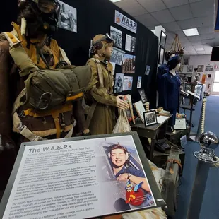 Museum exhibits/displays