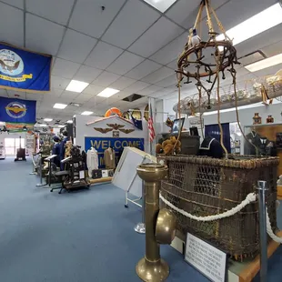 Museum exhibits/displays