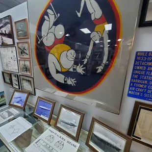 Museum exhibits/displays