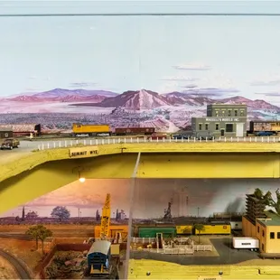 Small section of the train room. Only open on certain days.