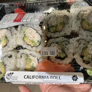 California rolls