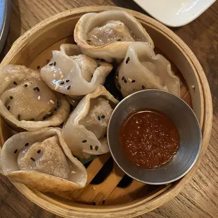 Pork and Chive Dumplings (6 Count)