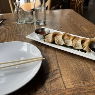 PORK &amp; CHIVE DUMPLINGS